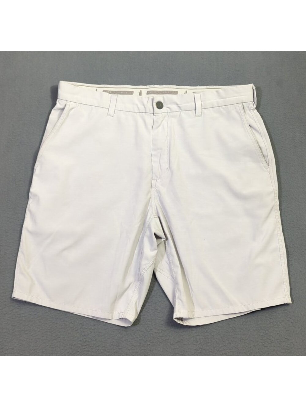 Johnnie-O Shorts Men's 34 Gray Calcutta Performance Woven Preppy